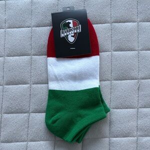 Hardcore Italian Casual Tricolor Italian Flag Socks - Unisex